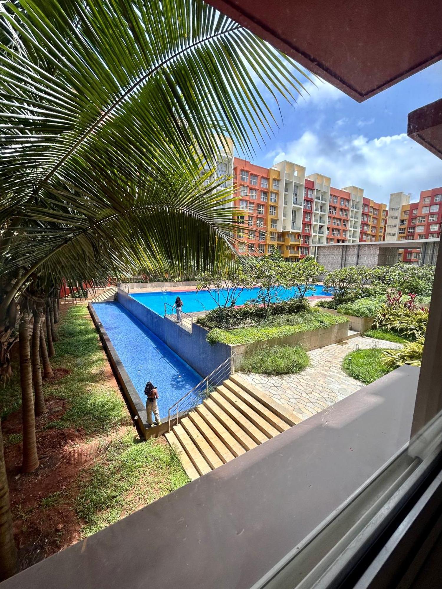 دابوليم Pool And Garden View Good Stay Premium 2 Bhk Flat 104 المظهر الخارجي الصورة